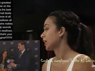 Aj Lee is the Goat of Piss Swallowing Best Throat an. | xHamster